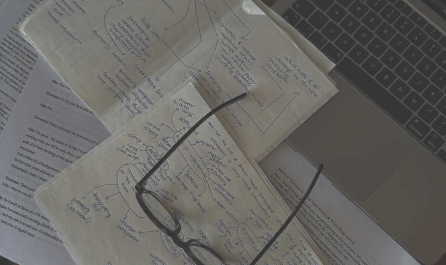 Writing Wave Background
